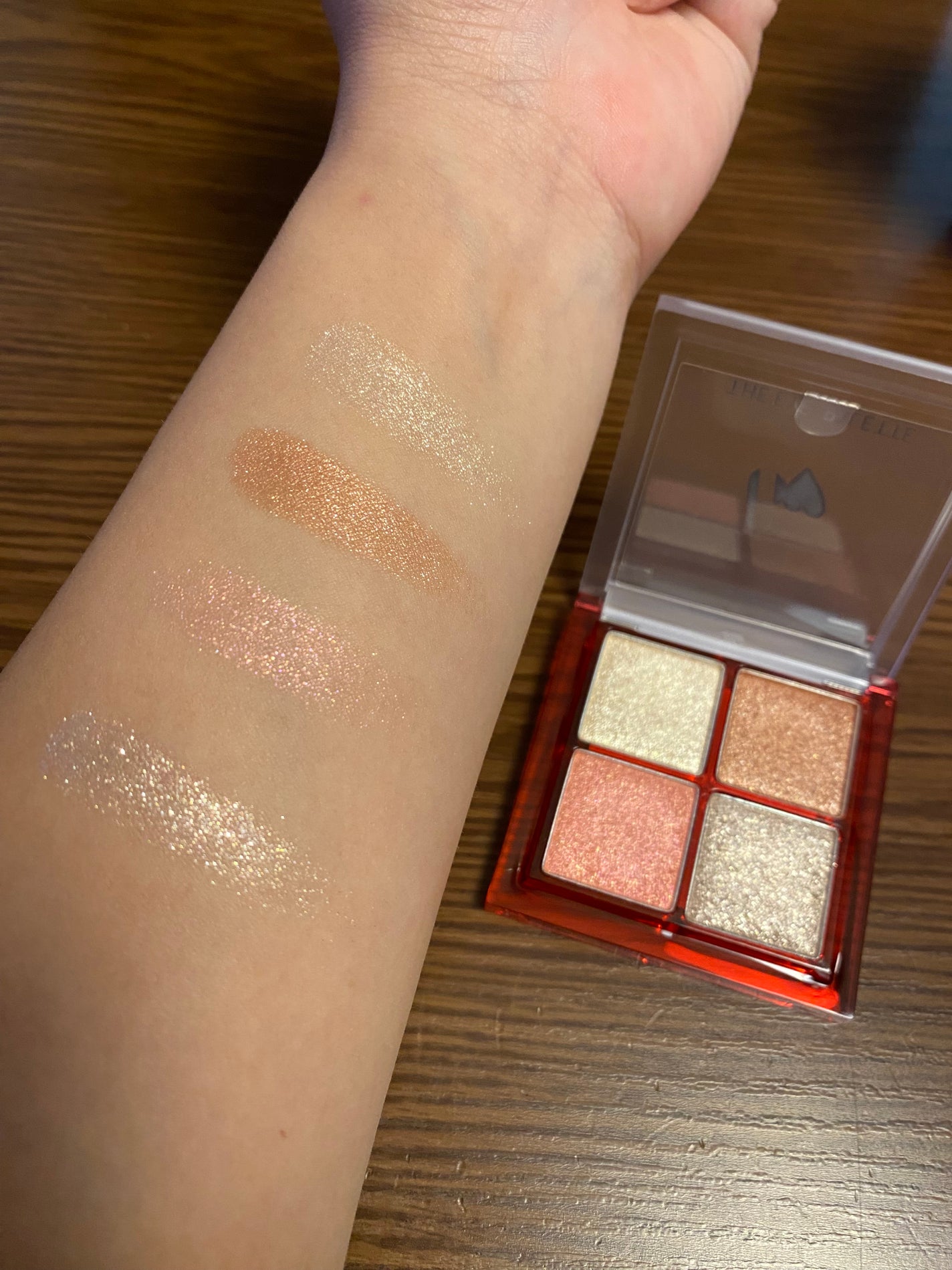 THE アイパレR/b idol/アイシャドウパレットを使ったクチコミ(3枚目)