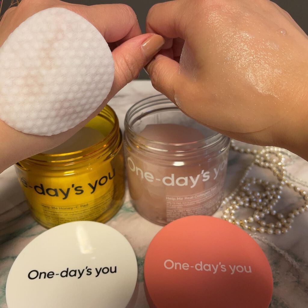 ヘルプミー! ハニーCパッド/One-day's you/トナーパッドを使ったクチコミ(3枚目)