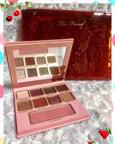 シナモン ベア メイクアップ コレクション/Too Faced/パウダーアイシャドウを使ったクチコミ（2枚目）