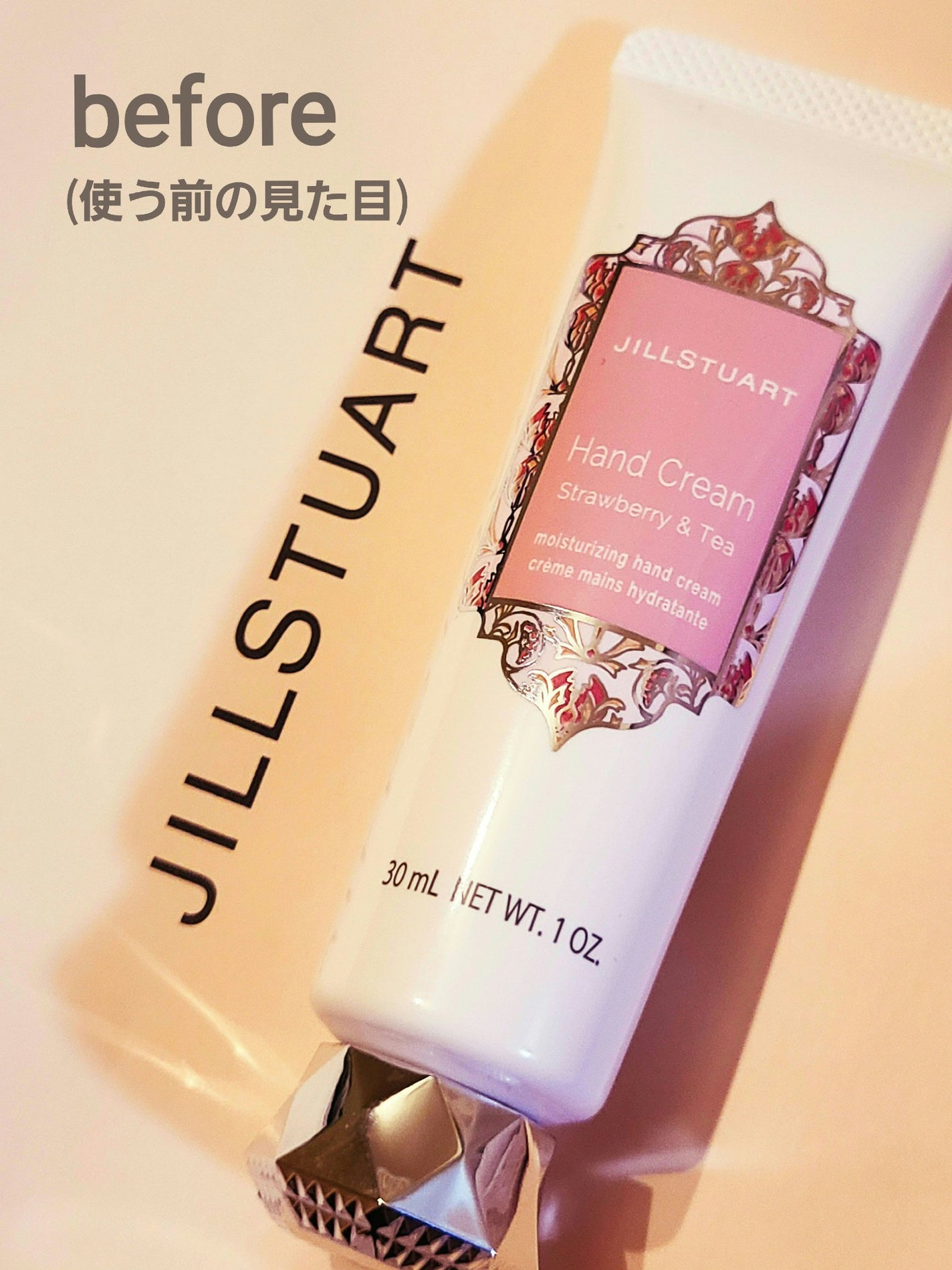 ハンドクリーム ストロベリー&ティー/JILL STUART/ハンドクリームを使ったクチコミ(1枚目)