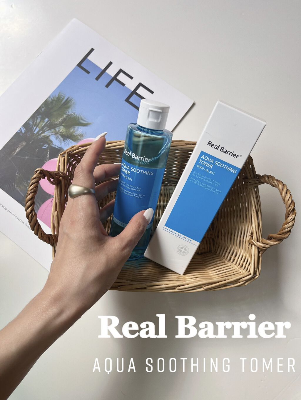 アクアスージングトナー/Real Barrier/化粧水を使ったクチコミ（1枚目）