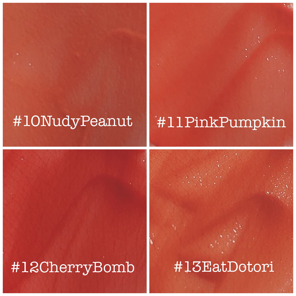 ジューシーラスティングティント/rom&nd/リップティントを使ったクチコミ（2枚目）