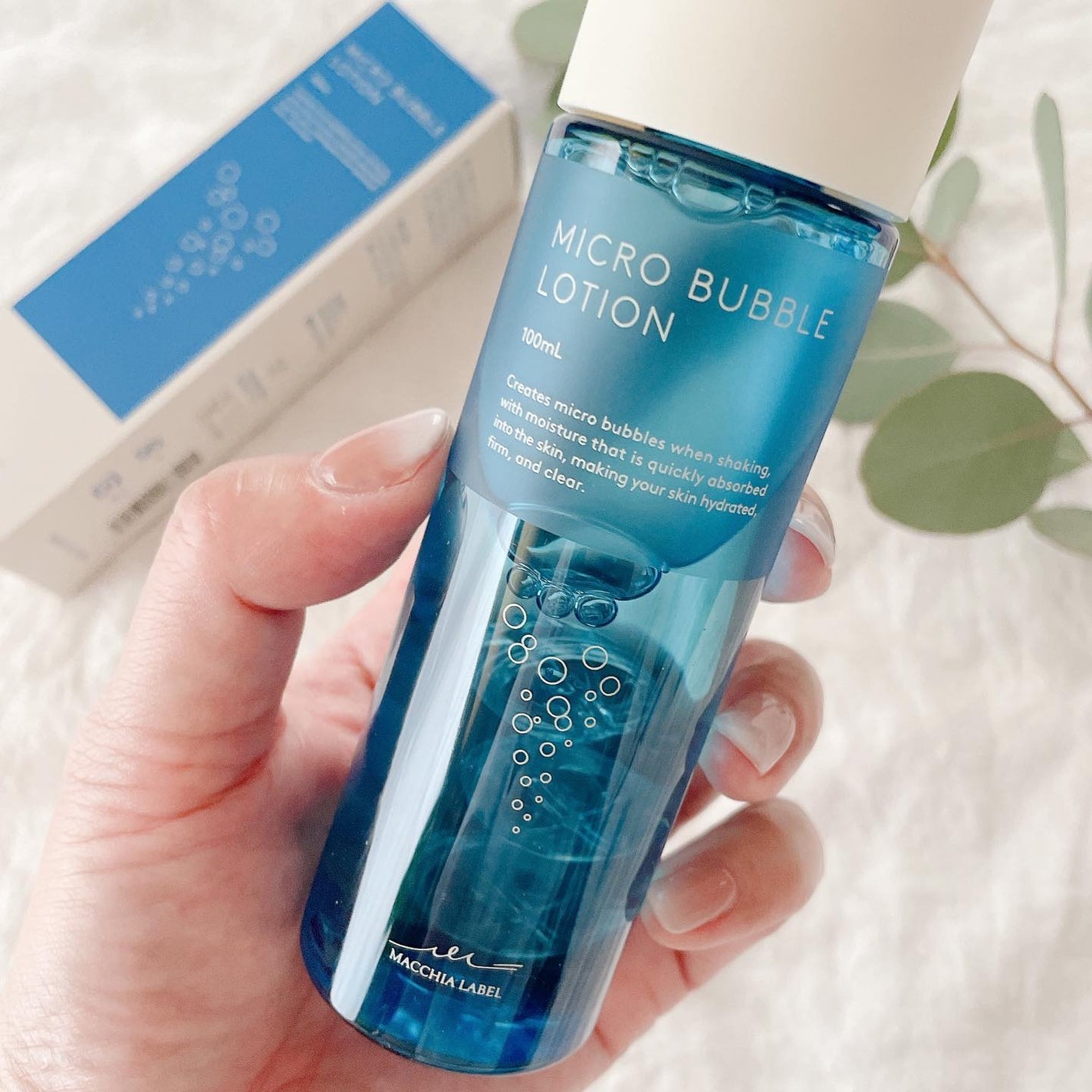 薬用マイクロバブルローション/Macchia Label/化粧水を使ったクチコミ(2枚目)