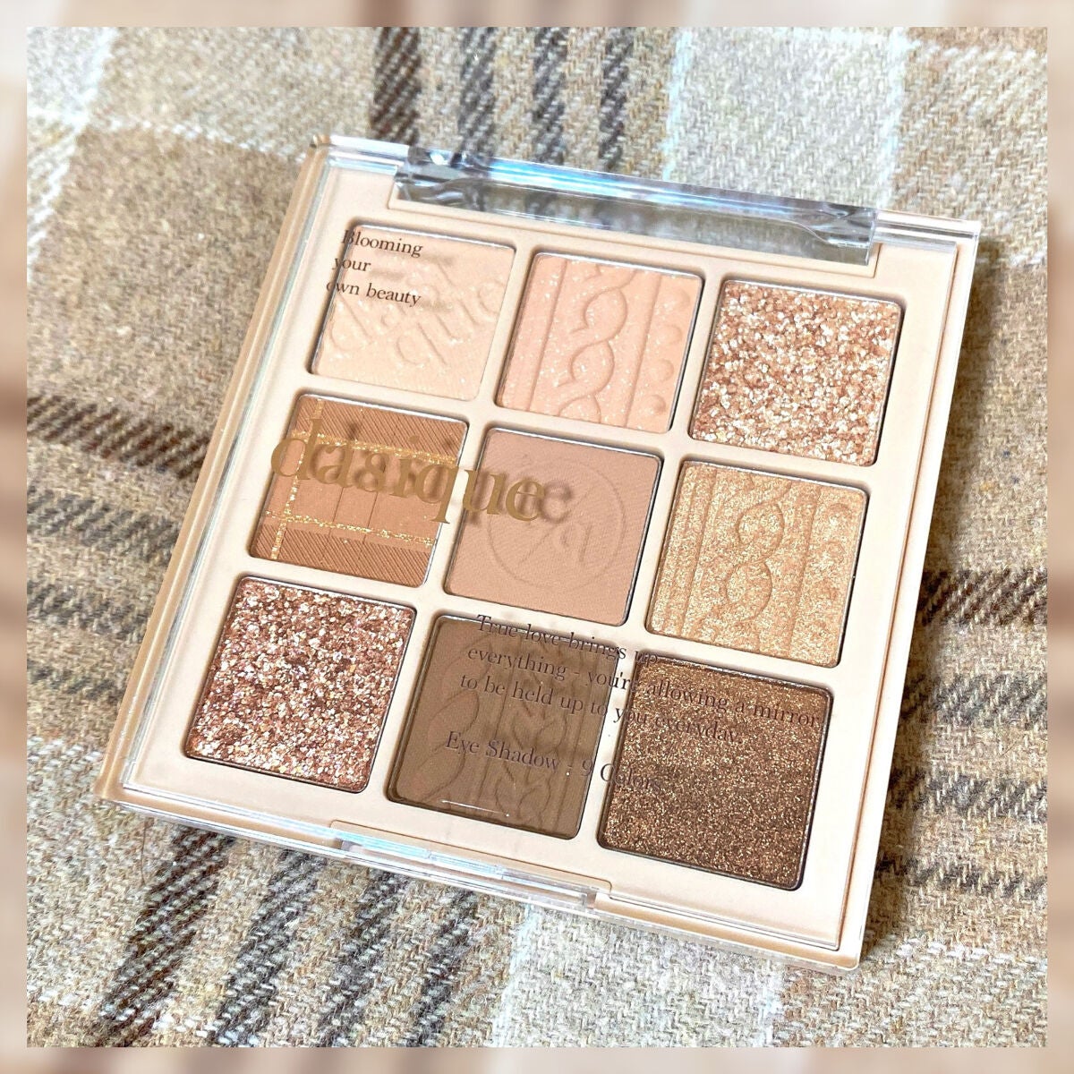 シャドウパレット/dasique/アイシャドウパレットを使ったクチコミ(2枚目)