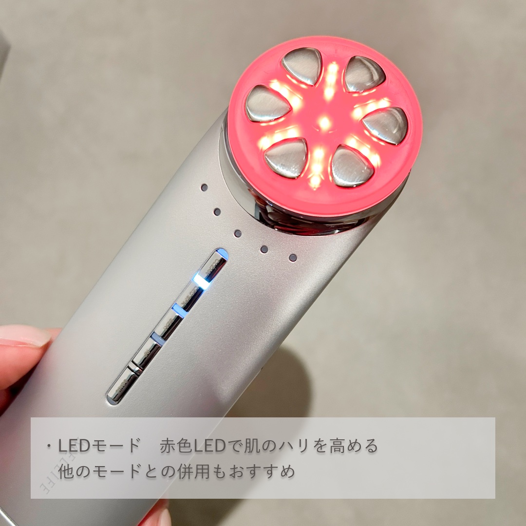 トータルフェイシャルプラス/MELLIFE/美顔器・マッサージを使ったクチコミ（3枚目）