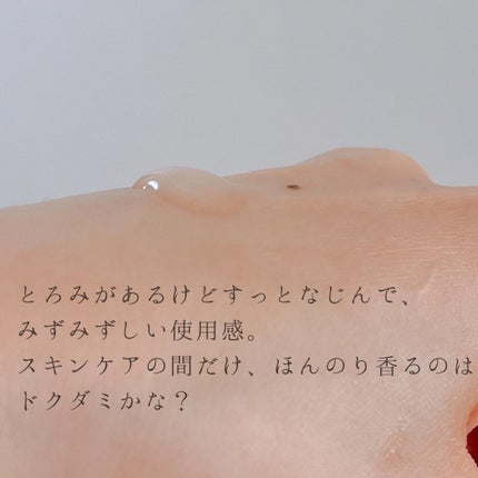 ドクダミテンダーゾームダブルカーミング水分アンプル/ilso/美容液を使ったクチコミ(7枚目)