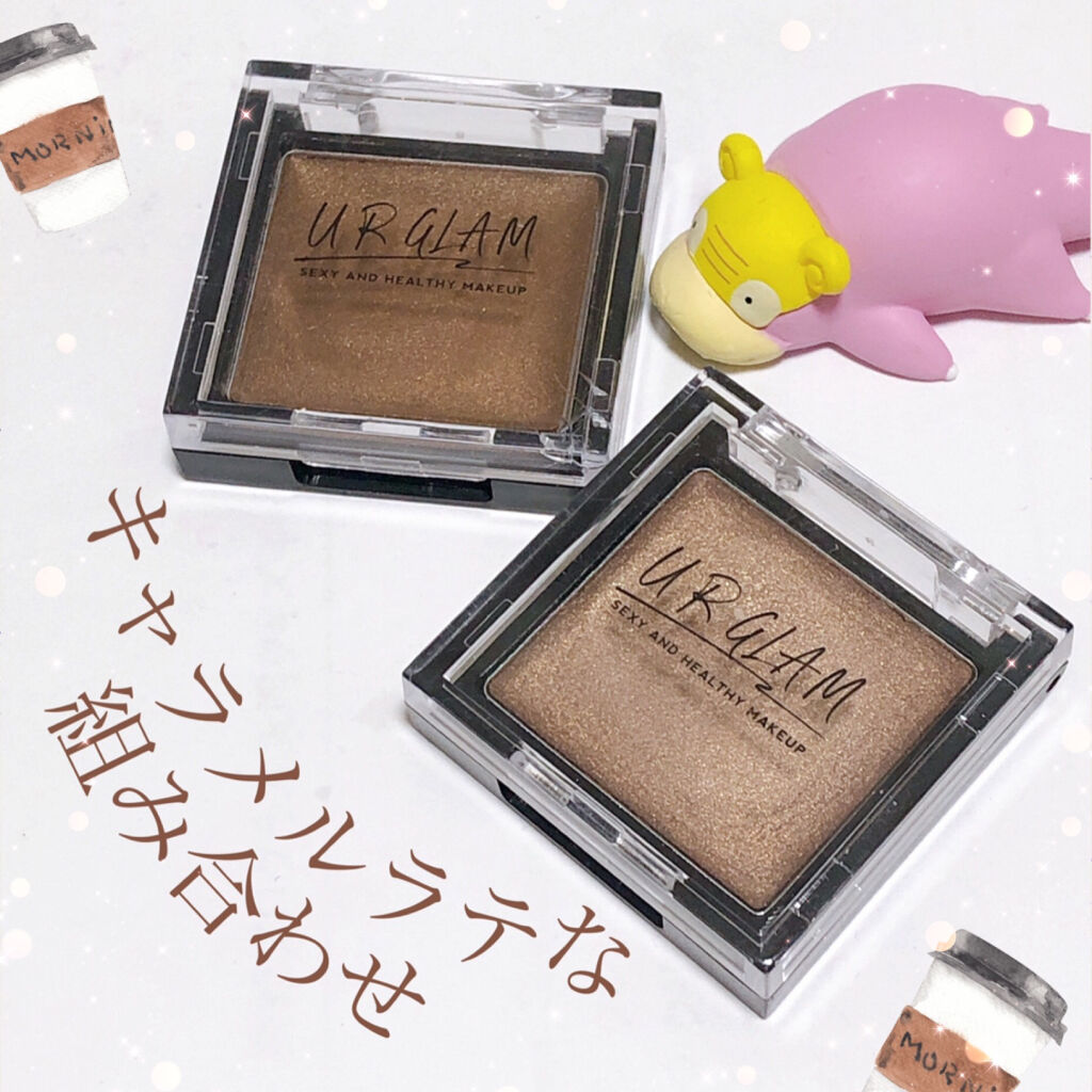 UR GLAM　AIRY EYE COLOR コーヒーブラウン/U R GLAM/ジェル・クリームアイシャドウを使ったクチコミ（1枚目）