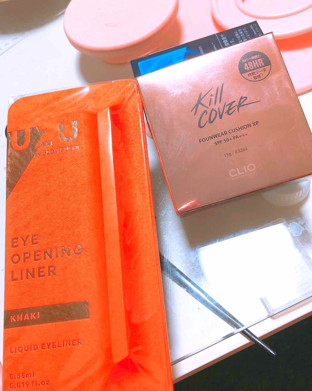 駒井 on LIPS 「気になってたやつ買えたぁ(´•ω•̥`)明日からメイク楽しみに..」(1枚目)