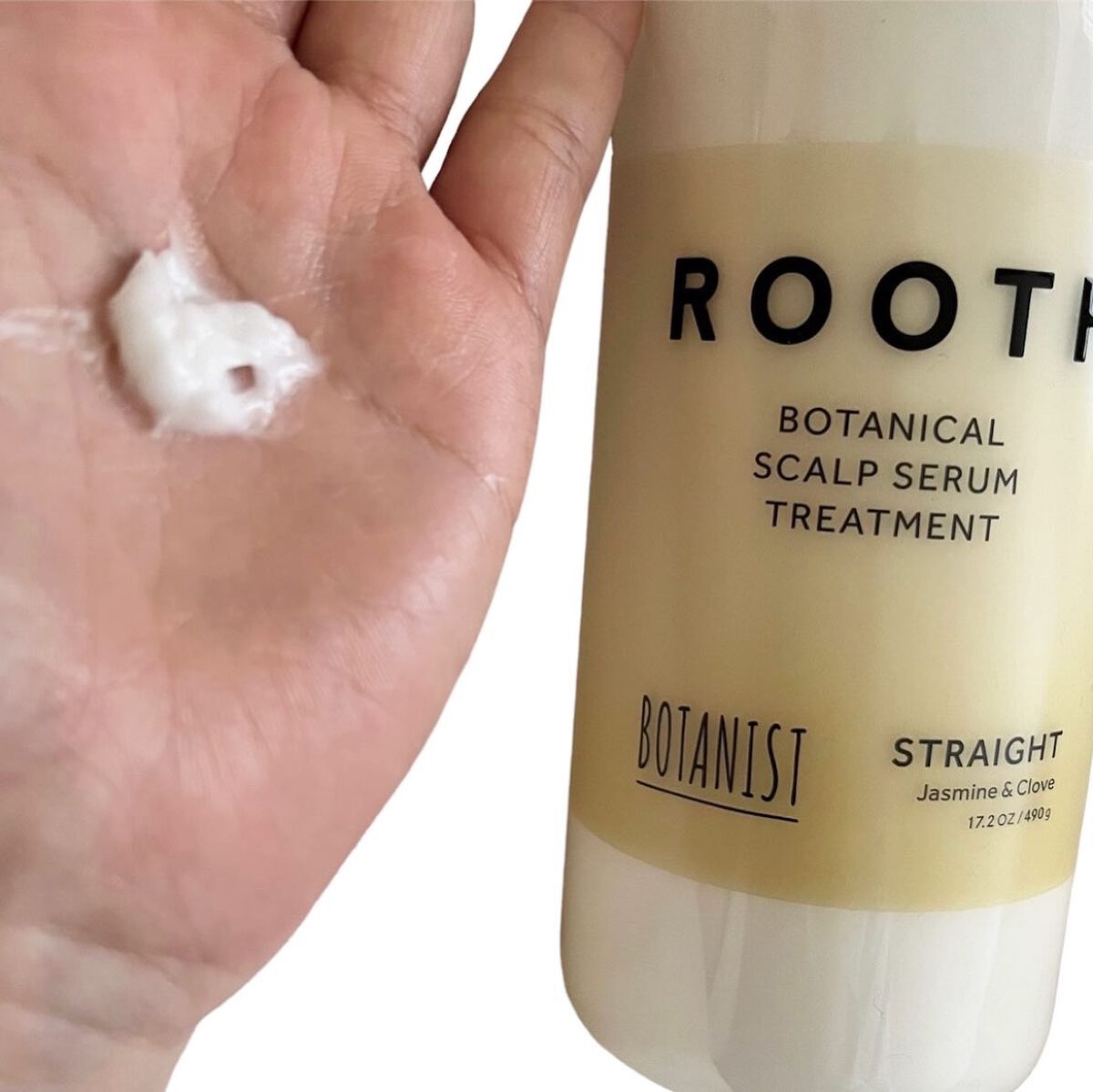 ルース ボタニカルスカルプセラム シャンプー・トリートメント（ストレート）/BOTANIST/市販シャンプーを使ったクチコミ（3枚目）