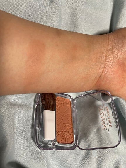 ナチュラル チークN/CEZANNE/パウダーチークを使ったクチコミ(2枚目)