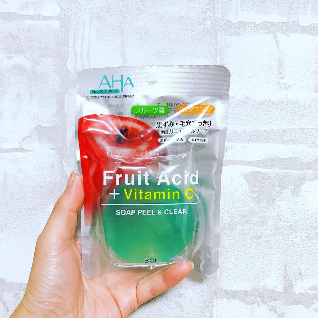 ソープ ピール&クリア/クレンジングリサーチ/洗顔石鹸を使ったクチコミ（1枚目）