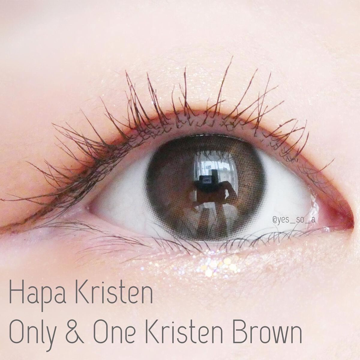 One & Only Kristin/Hapa kristin/カラーコンタクトレンズを使ったクチコミ(1枚目)