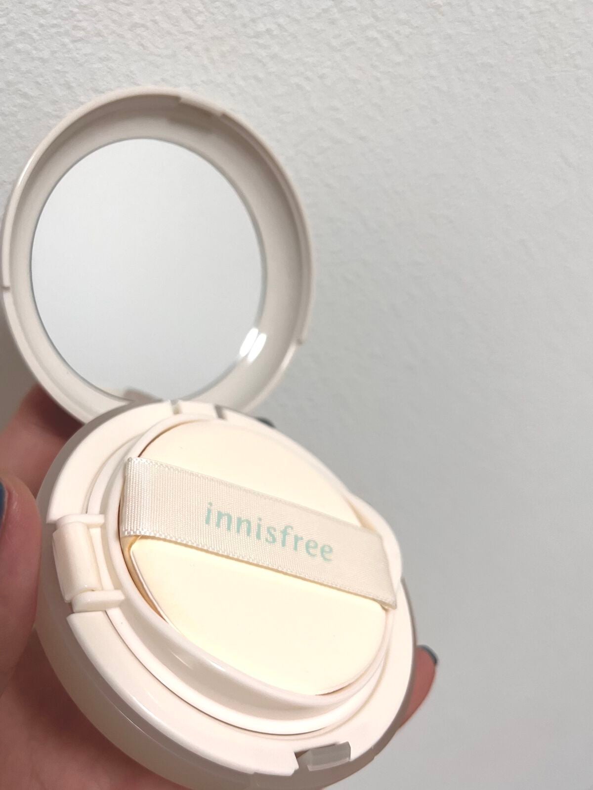 ノーセバム サンクッション/innisfree/日焼け止め・UVケアを使ったクチコミ(2枚目)