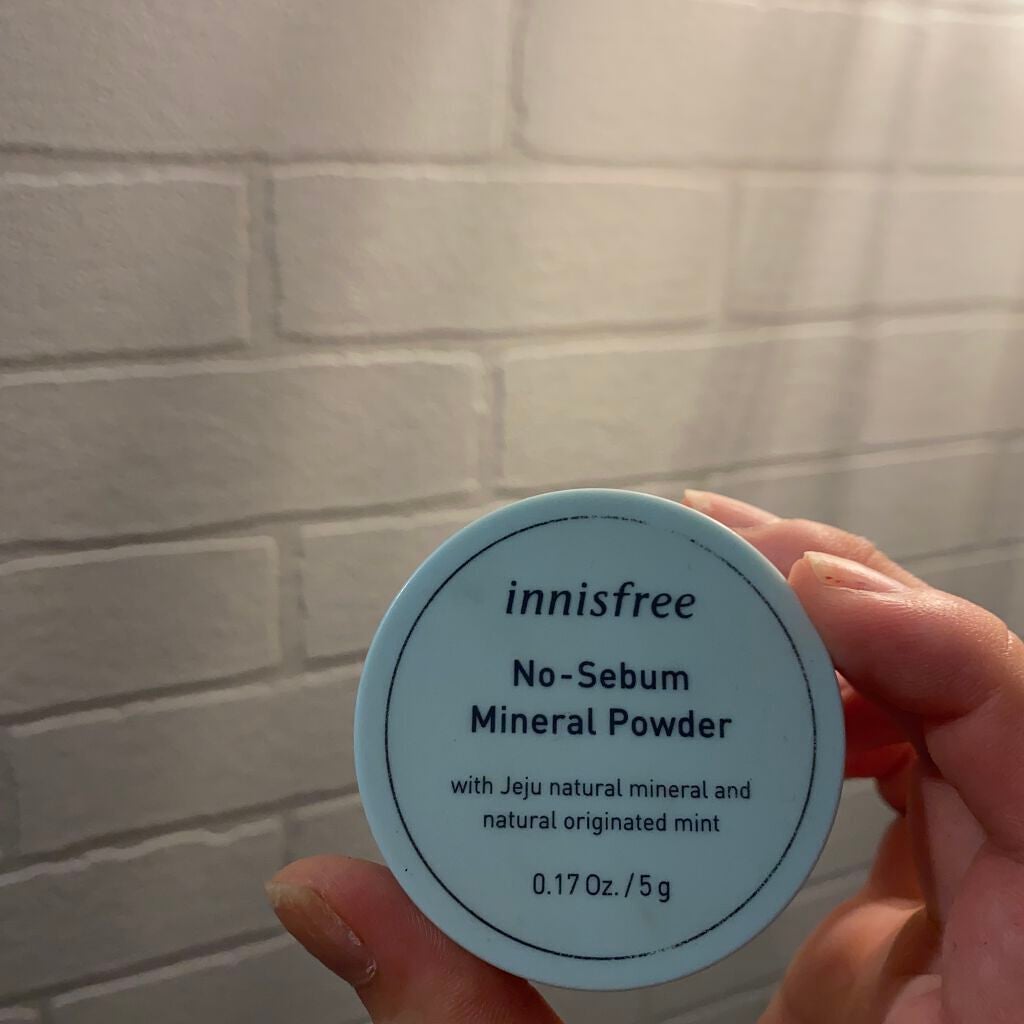ノーセバム ミネラルパウダー N/innisfree/ルースパウダーを使ったクチコミ(1枚目)
