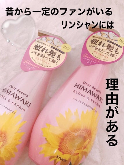 オイルインシャンプー/オイルインコンディショナー (グロス&リペア)/ディアボーテ/市販シャンプーを使ったクチコミ(1枚目)