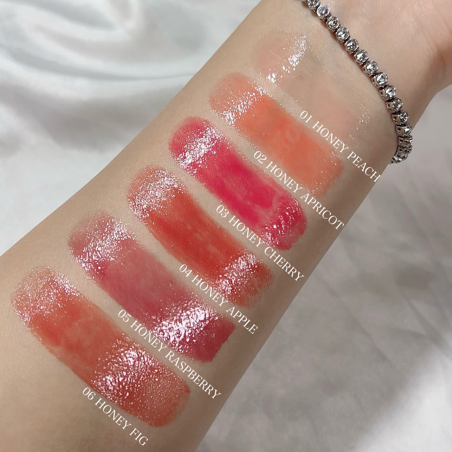 クリスタル  グラム バーム 06 HONEY FIG/CLIO/口紅・グロス・リップライナー・リップケアを使ったクチコミ（3枚目）