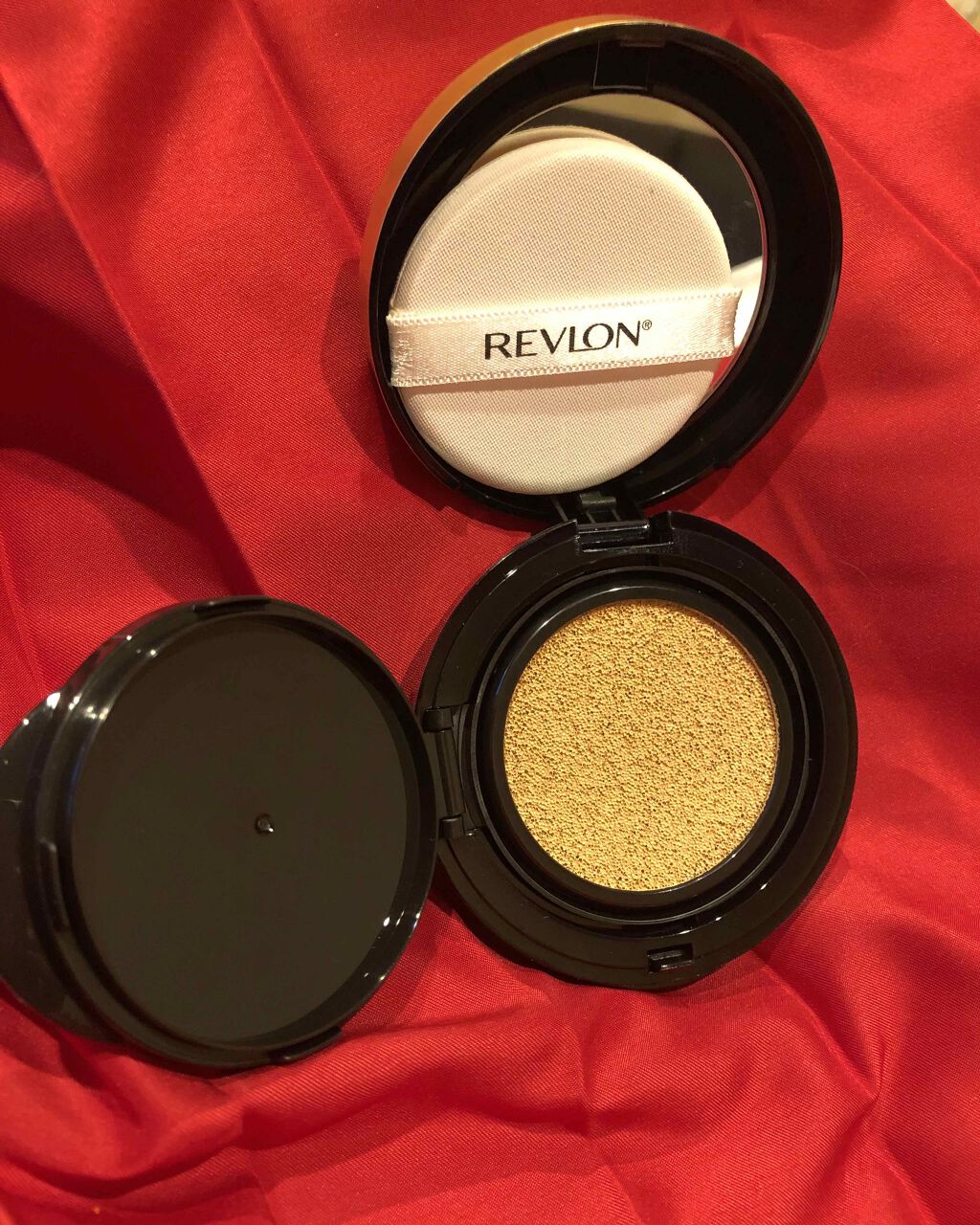 カラーステイ クッション ロングウェア ファンデーション/REVLON/クッションファンデーションを使ったクチコミ(2枚目)