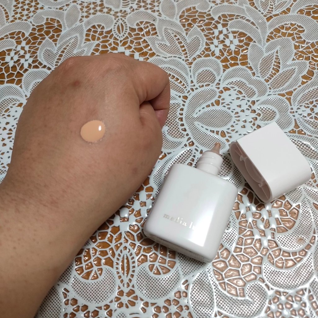 リキッドファンデーション/media luxe/リキッドファンデーションを使ったクチコミ（2枚目）