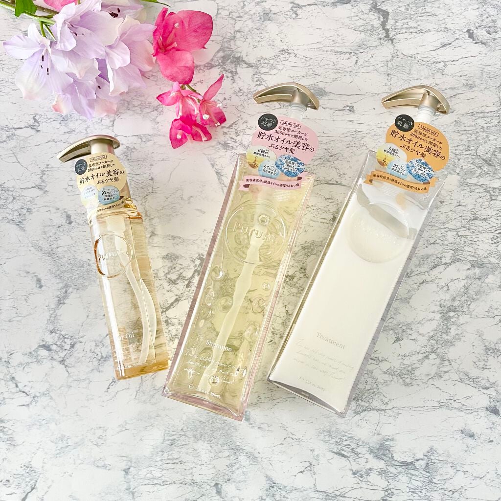 プルント モイストリッチ美容液シャンプー/モイストリッチリペア美容液トリートメント/Purunt./市販シャンプーを使ったクチコミ(2枚目)