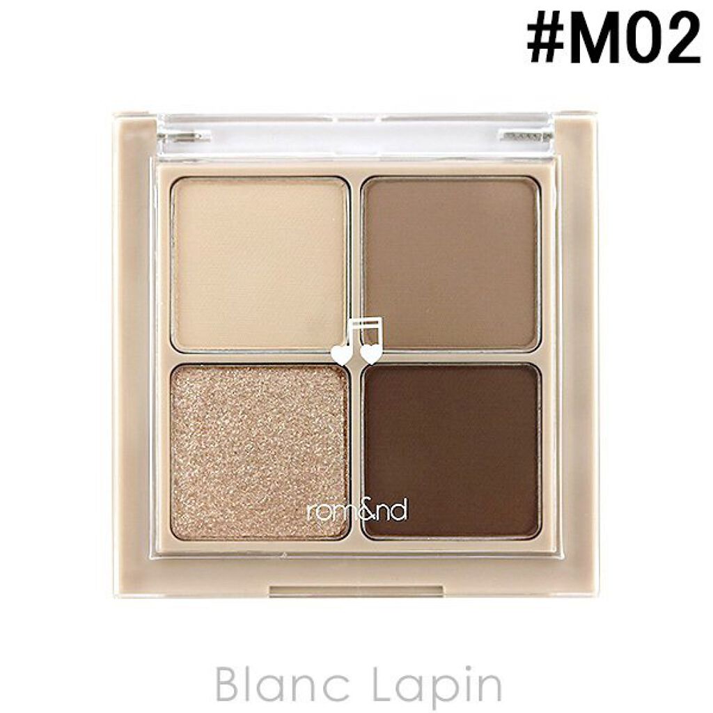 ベターザンアイズ ミュージックシリーズ/rom&nd/アイシャドウパレットを使ったクチコミ（1枚目）