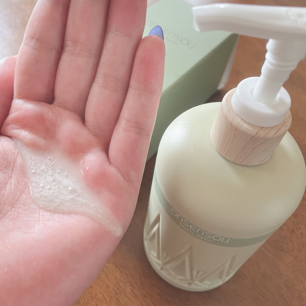 温泉藻配合ボディクレンザー/ONSENSOU/ボディソープを使ったクチコミ（1枚目）