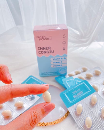 インナープリンセス/グリーンモンスター/美容サプリメントを使ったクチコミ(5枚目)