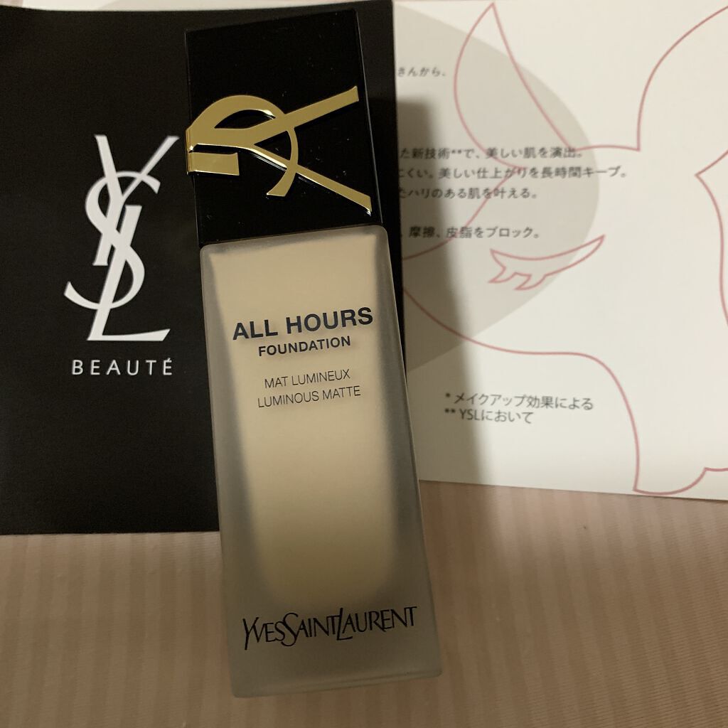 オールアワーズ リキッド/YVES SAINT LAURENT BEAUTE/リキッドファンデーションを使ったクチコミ（1枚目）