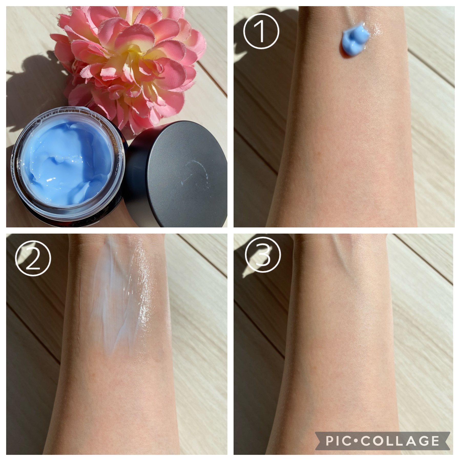 ミッドナイトブルーカーミングクリーム/Klairs/フェイスクリームを使ったクチコミ（3枚目）