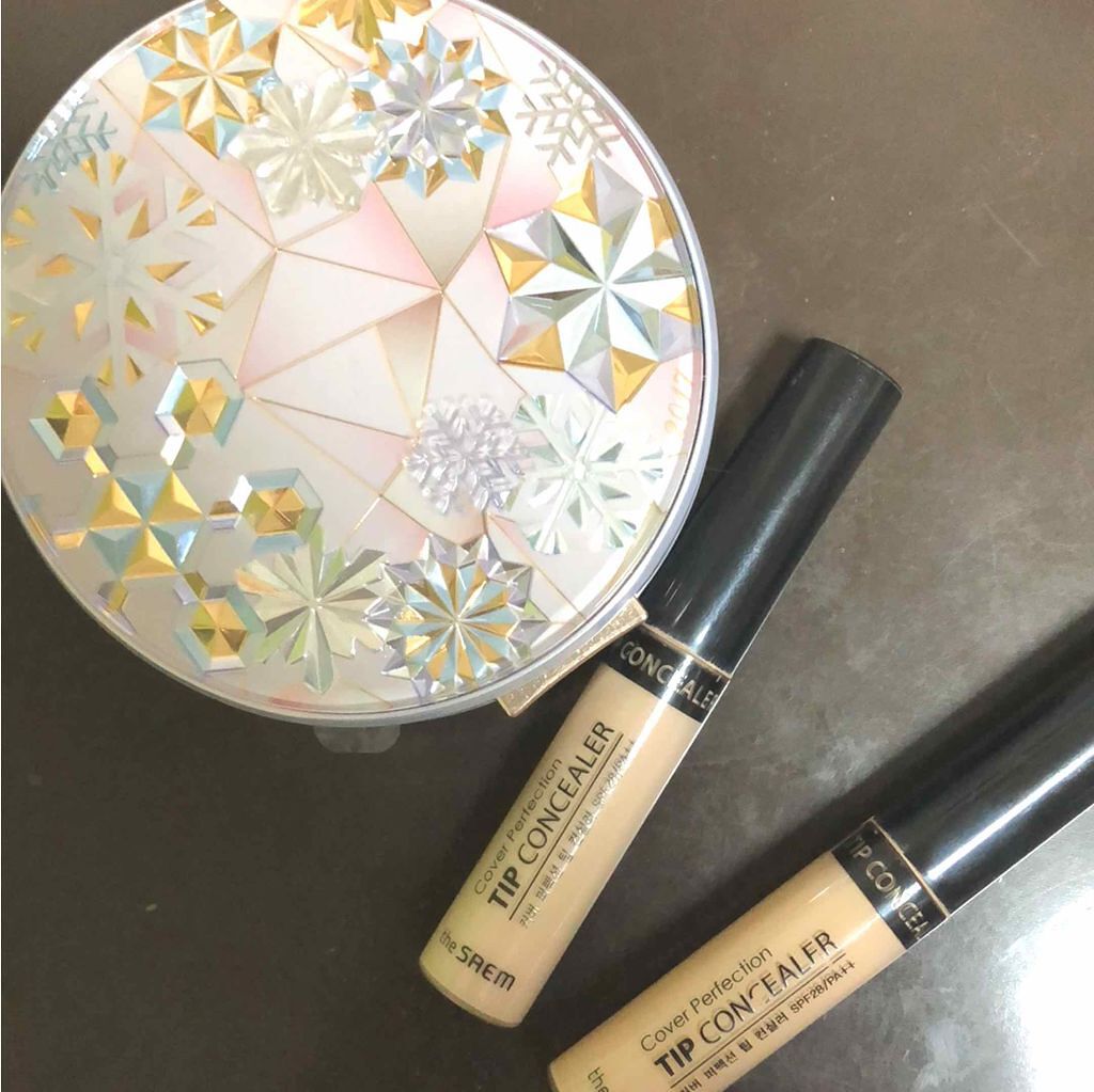 カバーパーフェクション チップコンシーラー/the SAEM/リキッドコンシーラーを使ったクチコミ(2枚目)