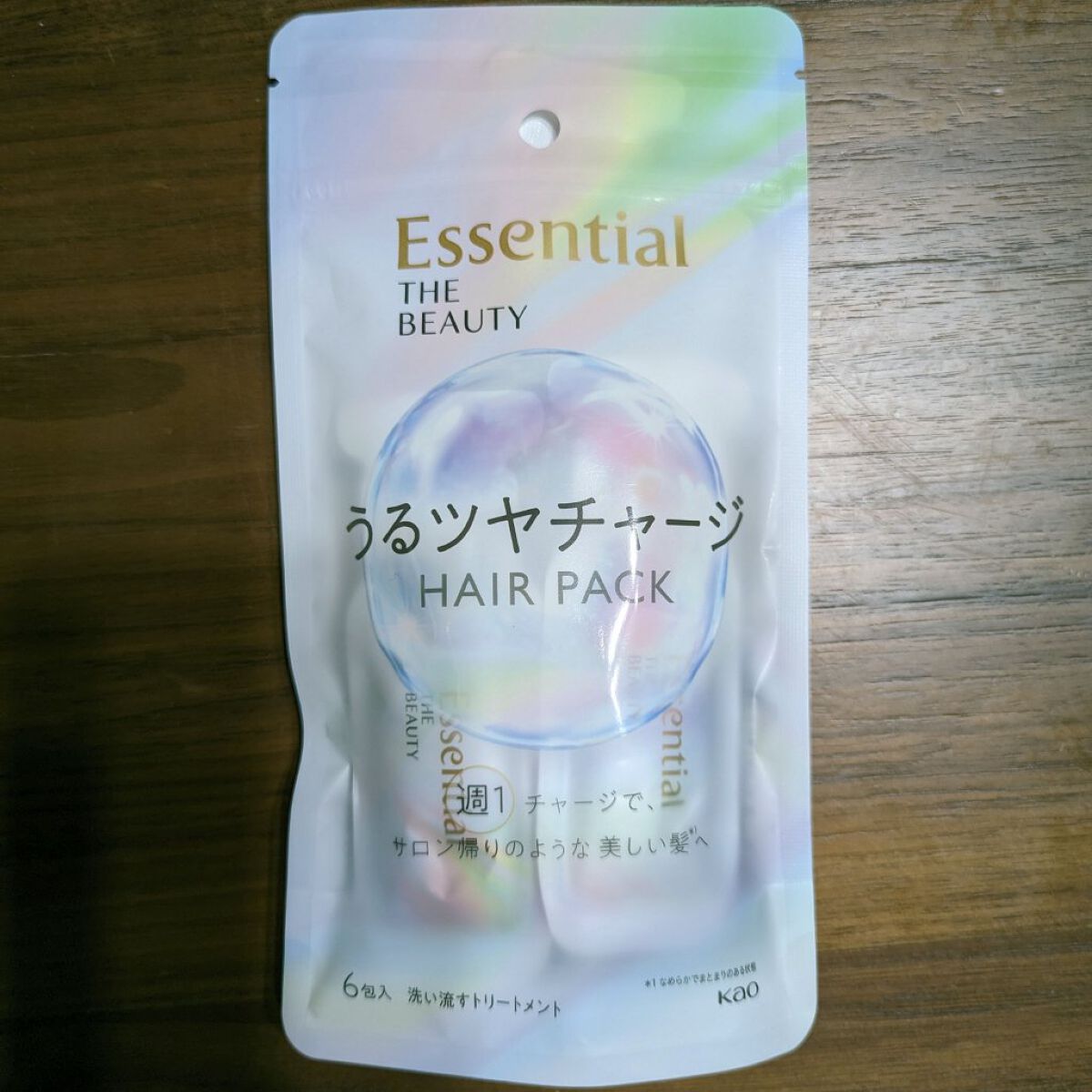 ザビューティ うるツヤチャージヘアパック/エッセンシャル/ヘアマスク・ヘアパックを使ったクチコミ（2枚目）