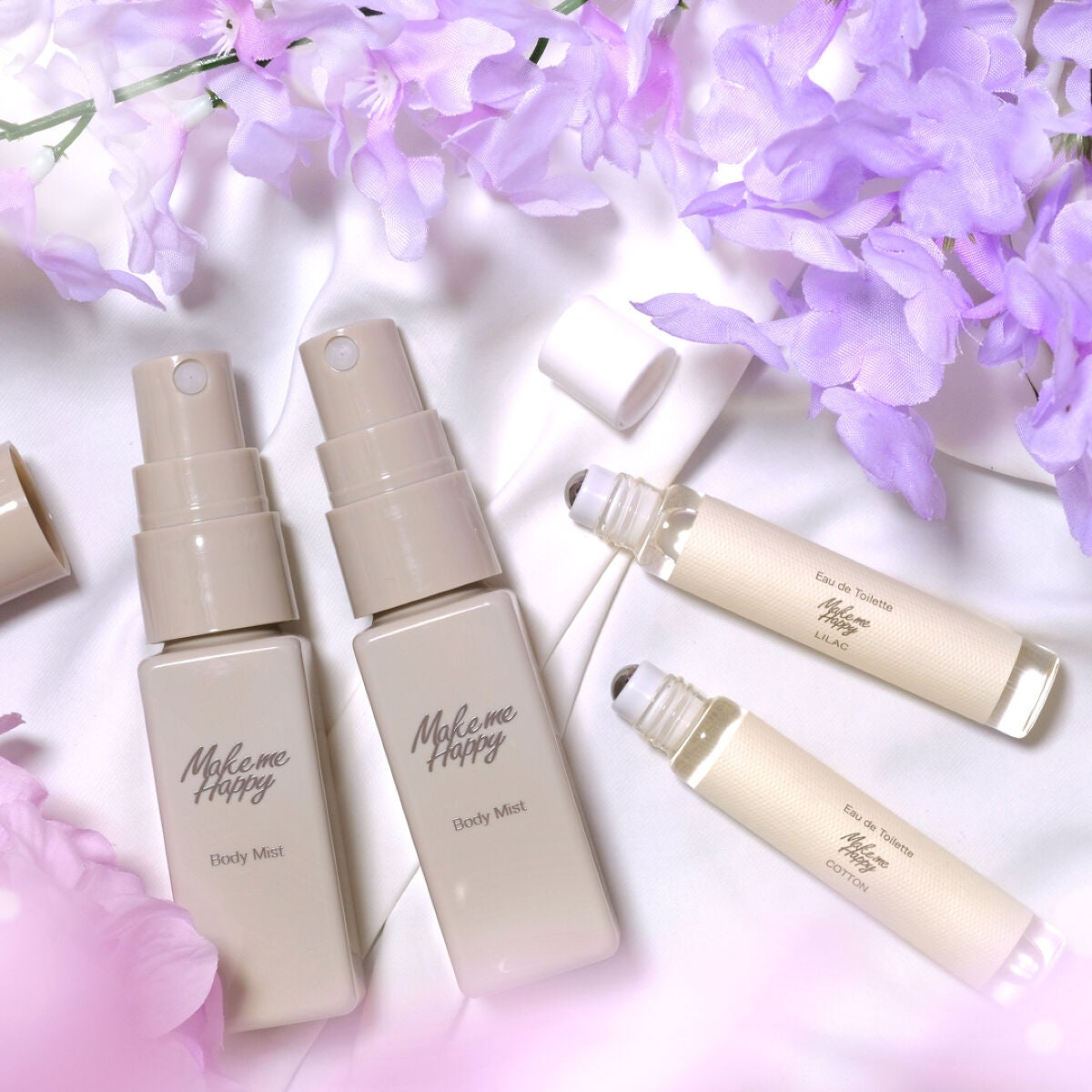 メイクミーハッピー ボディミスト LILAC/キャンメイク/香水を使ったクチコミ(1枚目)
