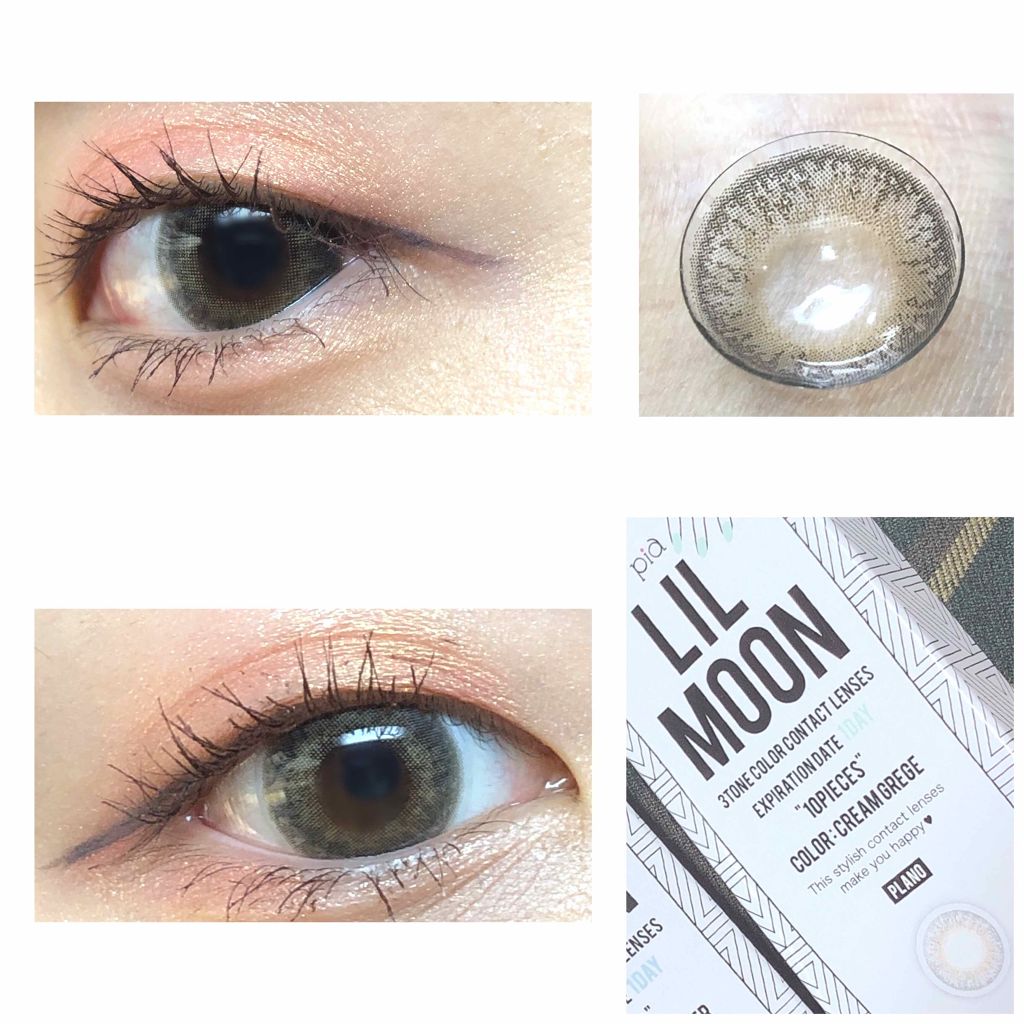 LIL MOON 1day/LILMOON/ワンデー（１DAY）カラコンを使ったクチコミ（1枚目）