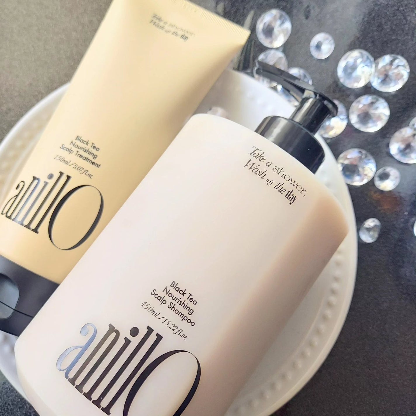 ブラックティー ナリッシング スカルプシャンプー/トリートメント/ANILLO/市販シャンプーを使ったクチコミ(6枚目)