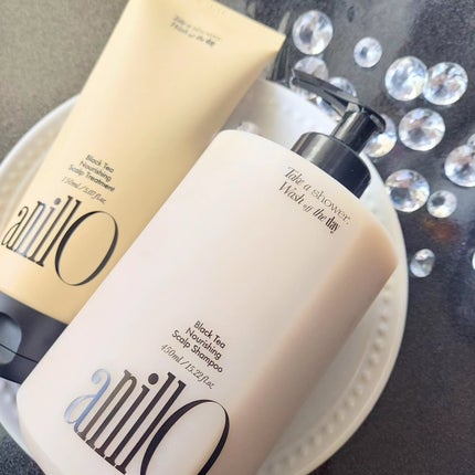 ブラックティー ナリッシング スカルプシャンプー/トリートメント/ANILLO/市販シャンプーを使ったクチコミ(6枚目)