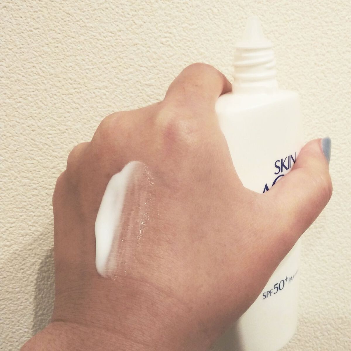 スキンアクア スーパーモイスチャージェル/スキンアクア/日焼け止めジェルを使ったクチコミ（2枚目）