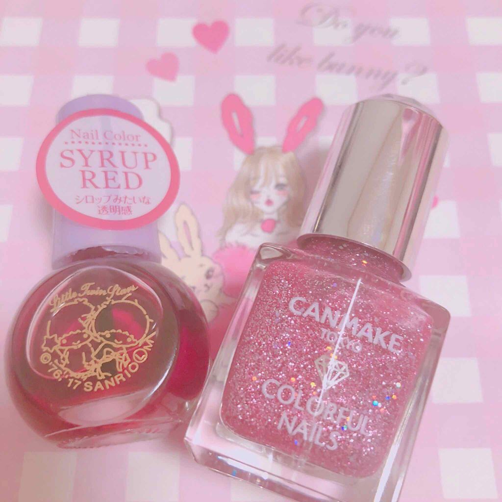 カラフルネイルズ/キャンメイク/マニキュアを使ったクチコミ（1枚目）