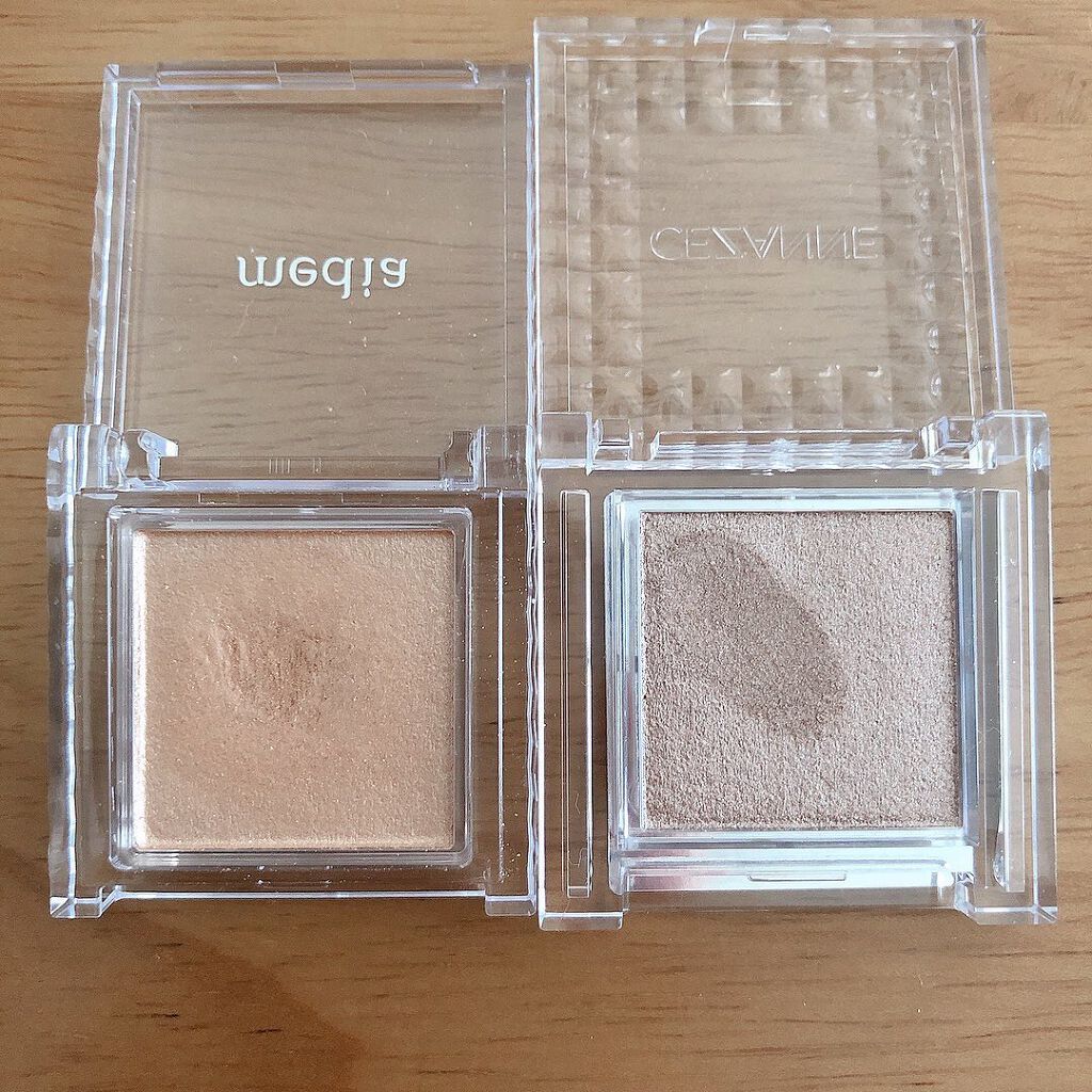 ブライトアップアイシャドウ/media/単色アイシャドウを使ったクチコミ（2枚目）