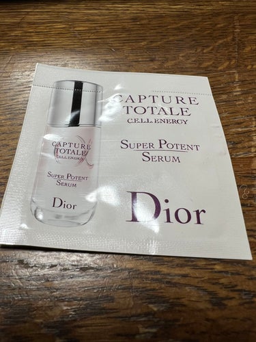 【旧】カプチュール トータル セル ENGY スーパー セラム/Dior/美容液を使ったクチコミ（1枚目）