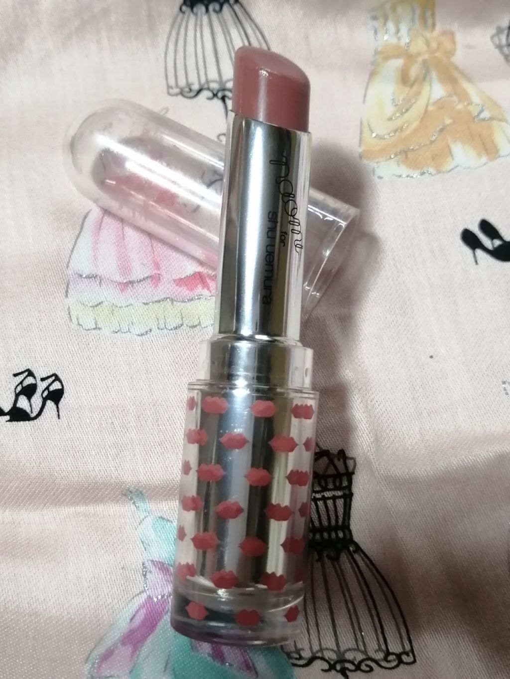 ルージュ アンリミテッド/shu uemura/口紅を使ったクチコミ(1枚目)