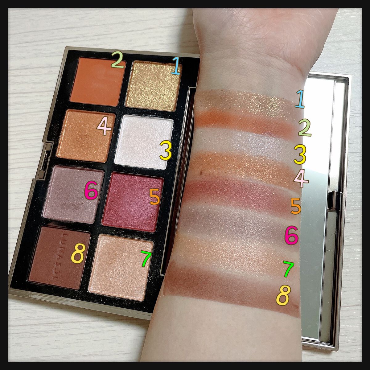 アイカラーレーション スペシャルエディション/LUNASOL/アイシャドウパレットを使ったクチコミ(2枚目)