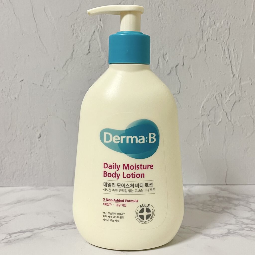 デイリーモイスチャーボディローション 257ml/Derma:B/ボディローションを使ったクチコミ（3枚目）