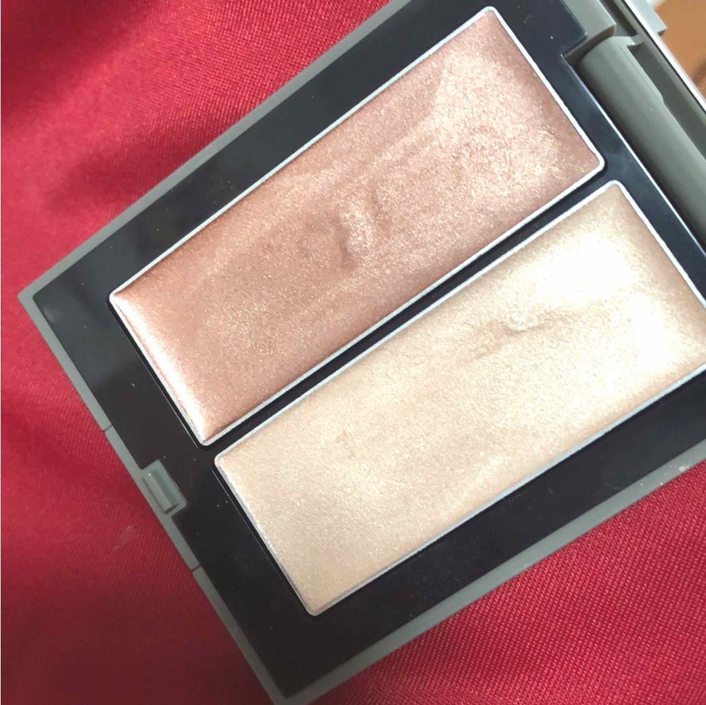 THREE シマリング グロー デュオ/THREE/クリームハイライトを使ったクチコミ（1枚目）