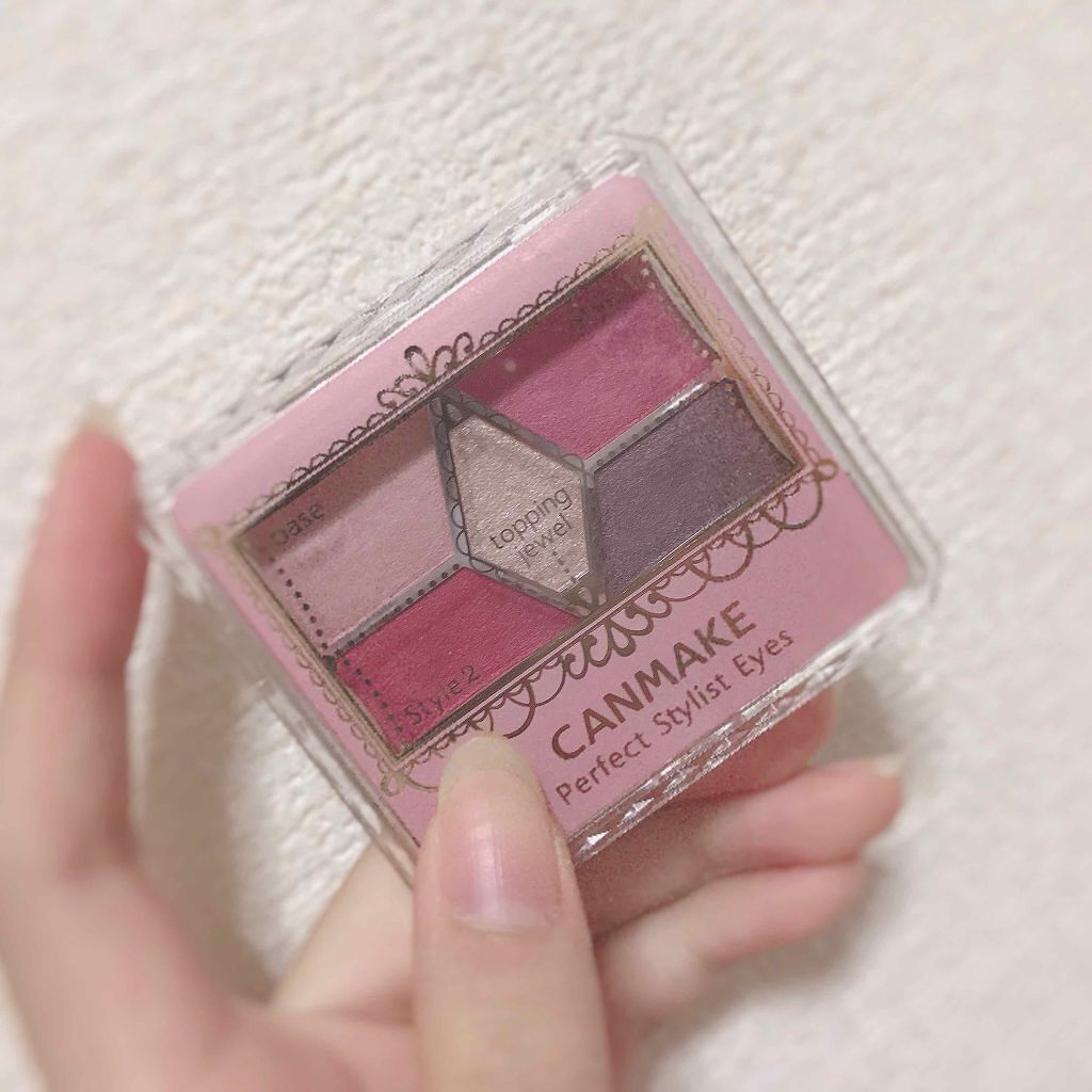 【旧品】パーフェクトスタイリストアイズ/キャンメイク/アイシャドウパレットを使ったクチコミ（1枚目）