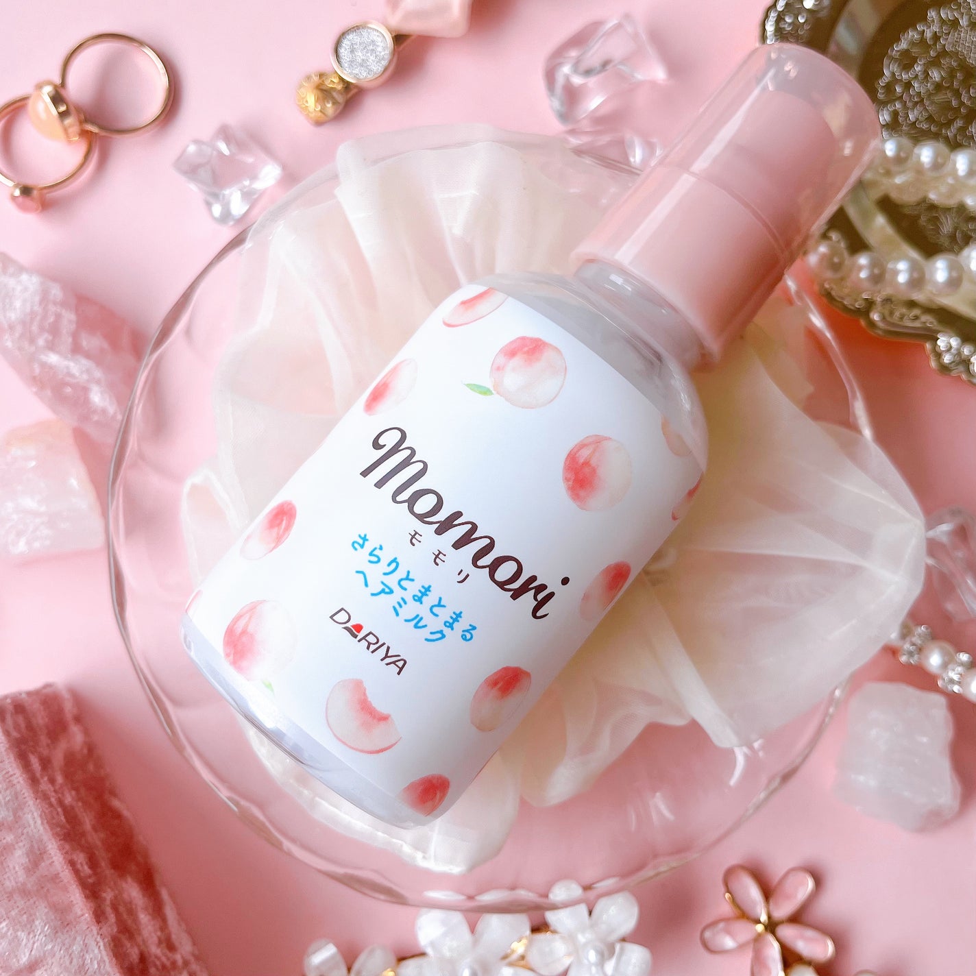 さらりとまとまるヘアミルク/モモリ/ヘアミルクを使ったクチコミ(1枚目)