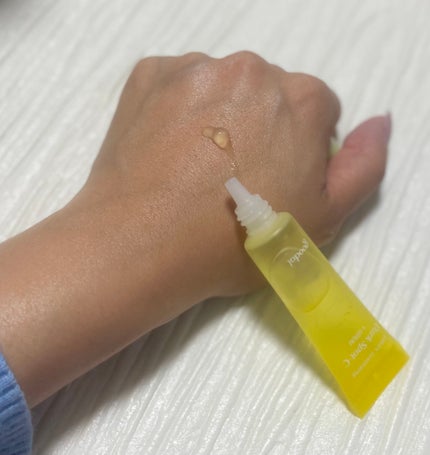 グリーンタンジェリン ビタC ダークスポットケアセラム/goodal/美容液を使ったクチコミ(3枚目)