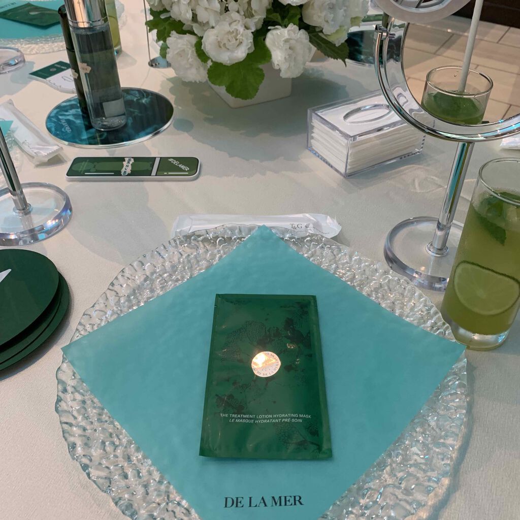 ザ・トリートメント ローション ハイドレイティング マスク 1枚/LA MER/シートマスク・パックを使ったクチコミ（1枚目）