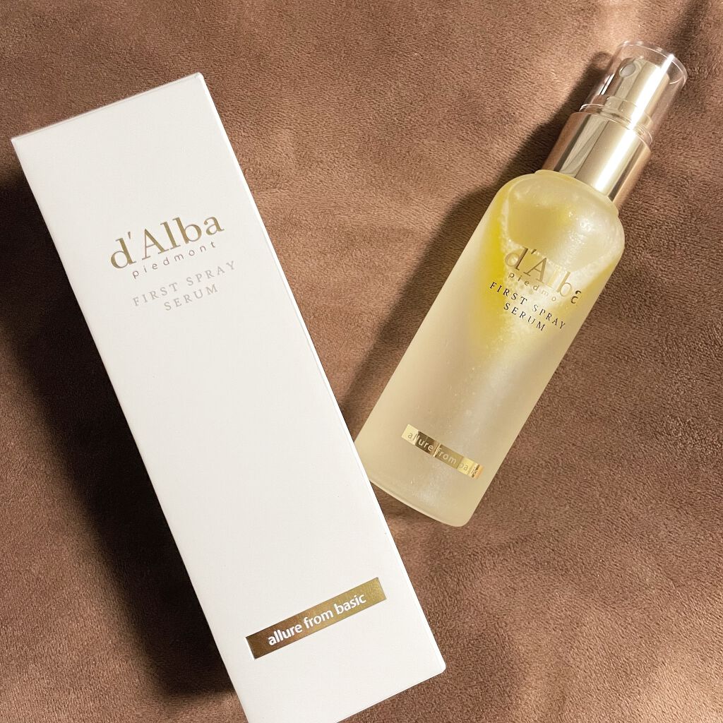 ダルバ ホワイトトリュフファーストスプレーセラム/ダルバ/ミスト状化粧水を使ったクチコミ(1枚目)