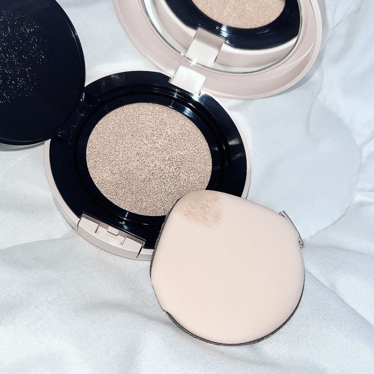 クッションファンデーション/CEZANNE/クッションファンデーションを使ったクチコミ（2枚目）