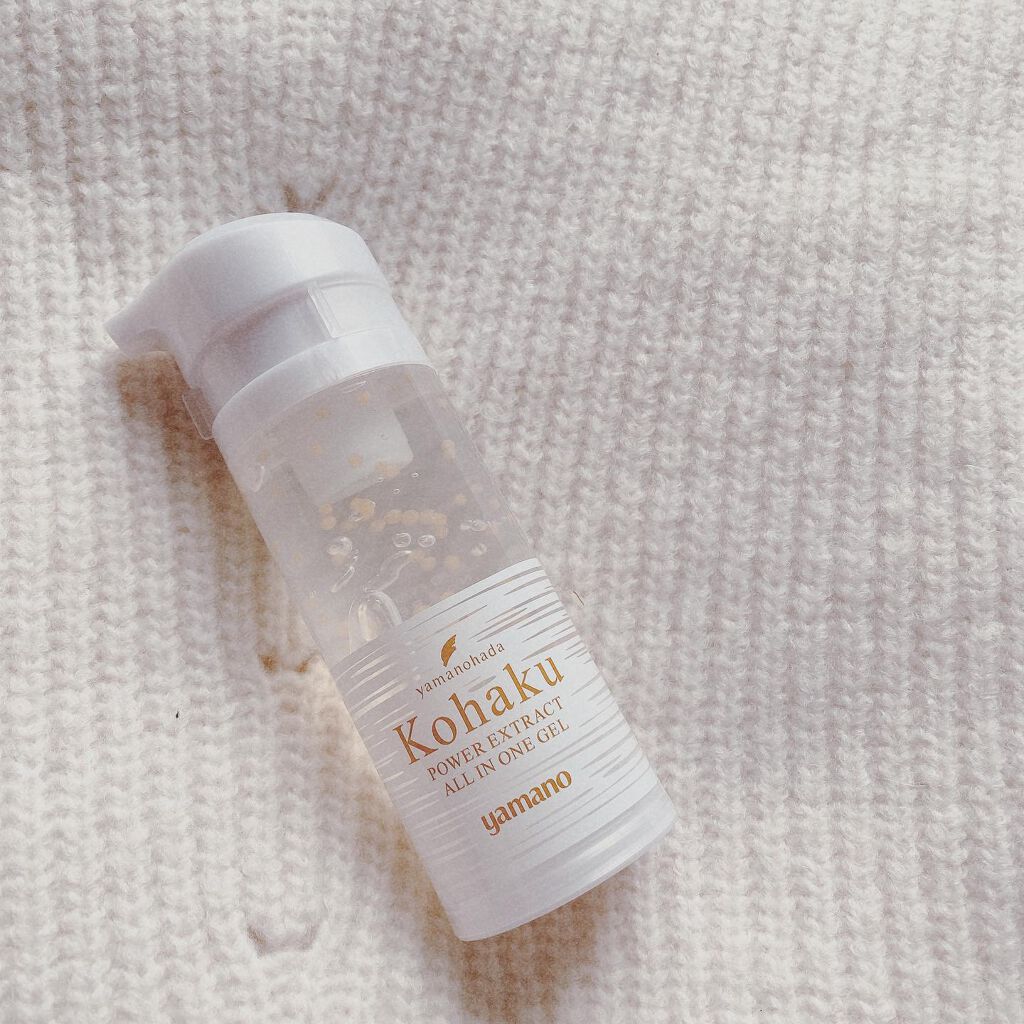 琥珀パワーエキスオールインワンジェル/ヤマノ肌/オールインワン化粧品を使ったクチコミ(1枚目)