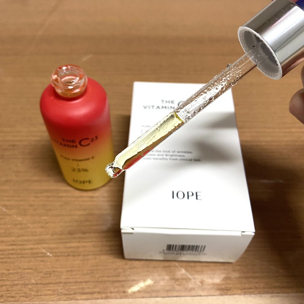 ザビタミンC23/IOPE/美容液を使ったクチコミ（2枚目）